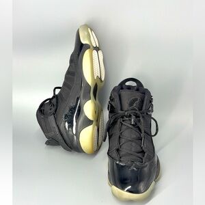 Nike Air Jordan 6 Rings 'Black‎ Ice' sneakers Sz 10.5